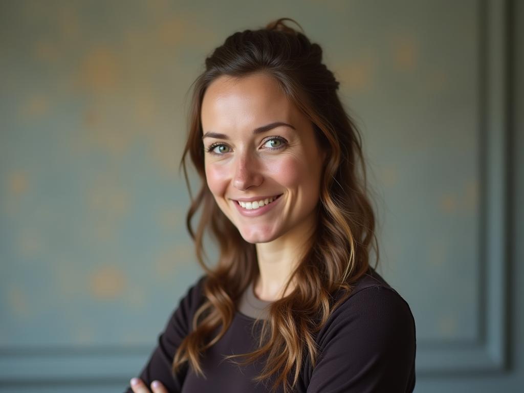 A person confidently looking at the camera, representing a successful fundraiser who has mastered the art of cognitive distancing.