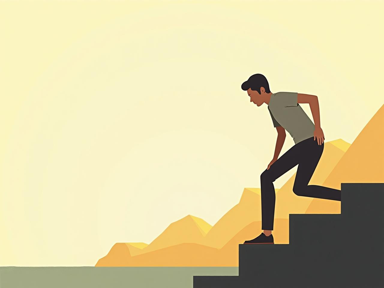 A person helping another climb a small step, symbolizing the next small step approach in fundraising.