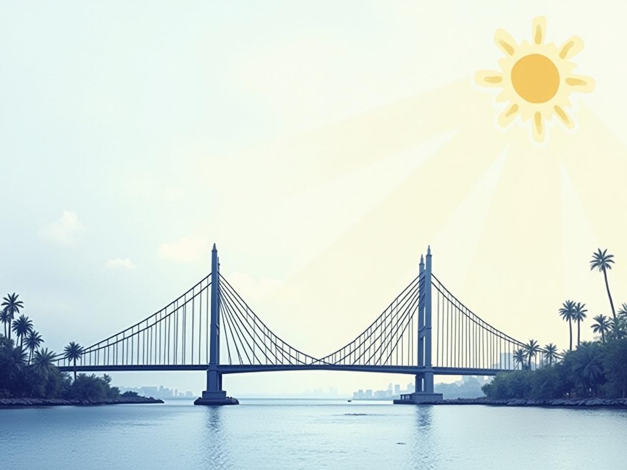 A bridge connecting fundraising activities with real-world impact, symbolizing a results-oriented approach.