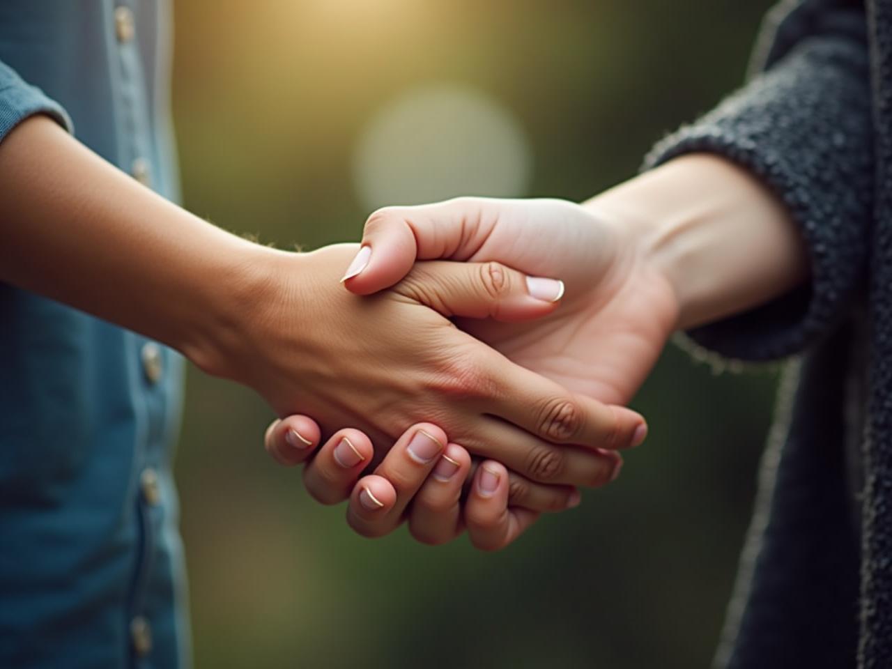 A person connecting emotionally with another person, symbolizing the emotional connection in fundraising.
